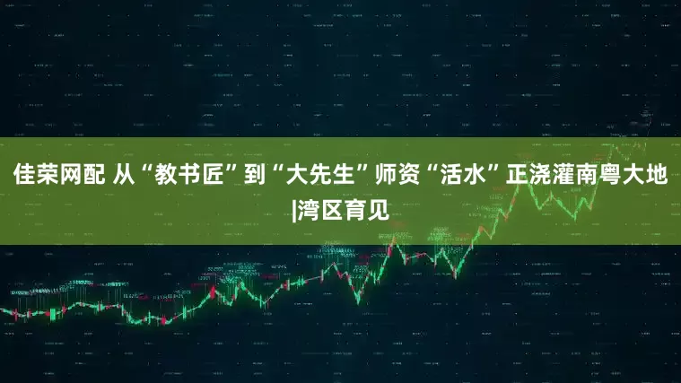 佳荣网配 从“教书匠”到“大先生”师资“活水”正浇灌南粤大地|湾区育见